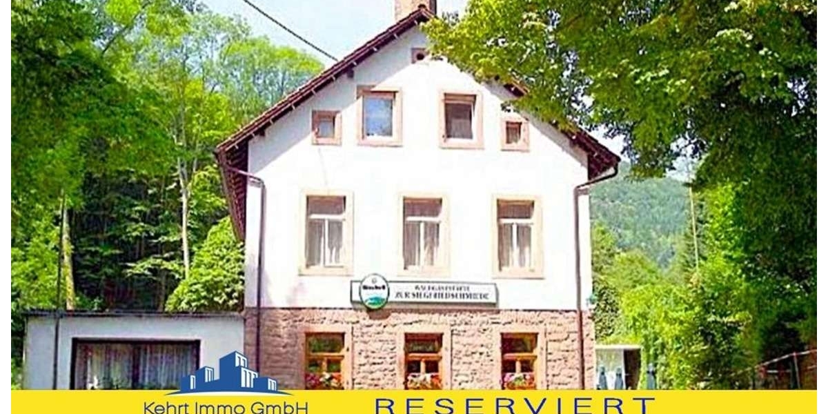 RESERVIERT - Waldgaststätte Siegfriedschmiede – traditionsreiches Schmuckstück im Edenkobener Tal. - Gewerbeobjekt Edenkoben | Angebot:27159274